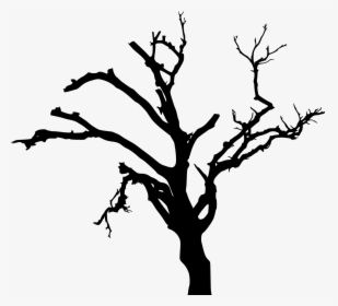Free Dead Tree Silhouette, HD Png Download, Transparent PNG