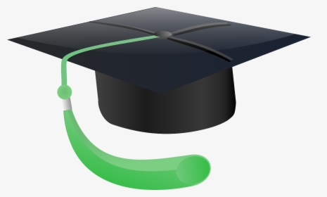 Academic Hat Background Png - Blue And Orange Graduation Cap, Transparent Png, Transparent PNG