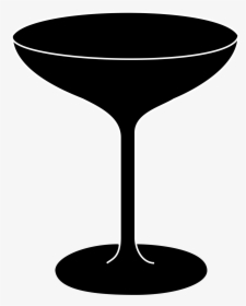 Cocktail Clipart Prosecco - Bicchiere Stilizzato Png, Transparent Png, Transparent PNG