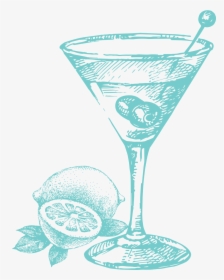 Transparent Cocktail Png - Cocktail Glass Vector Png, Png Download, Transparent PNG
