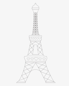 Paris Clipart Sketch - Line Art, HD Png Download, Transparent PNG