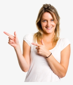 Copes Quality Towing Service Delaware Pennsylvania - Girl Pointing Png, Transparent Png, Transparent PNG
