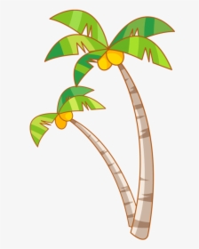 Coconut Tree Png - Coconut Tree Clipart Small, Transparent Png, Transparent PNG