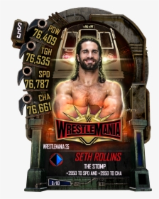 Wrestlemania 35 Cards Wwe Supercard, HD Png Download, Transparent PNG