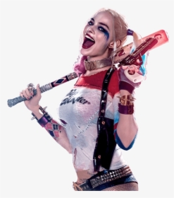 Suicide Squad Harley Quinn Sideview - Harley Quinn Png, Transparent Png, Transparent PNG