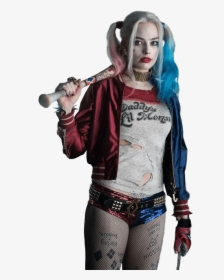 Suicide Squad Harley Quinn Front - Harley Quinn Png, Transparent Png, Transparent PNG