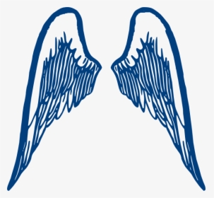 Blue Wings Svg Clip Arts - Angel Wings Clipart Transparent, HD Png Download, Transparent PNG