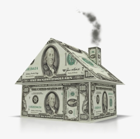 Money House Home Finance Clip Art - Transparent Money House Png, Png Download, Transparent PNG