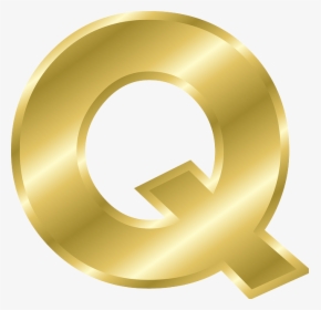 Steelers Golden Letters Png - Letter Q Gold, Transparent Png, Transparent PNG