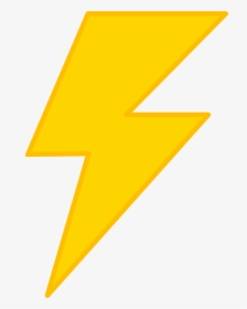 Yellow Lightning Png - Lightning Bolt Transparent Background, Png Download, Transparent PNG