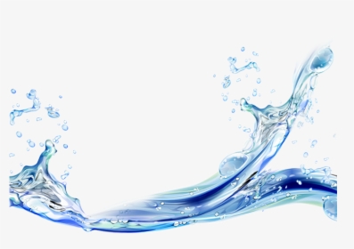 Fish Air Water Pump Aquarium Bottle Splashes Clipart - Water Splash, HD Png Download, Transparent PNG