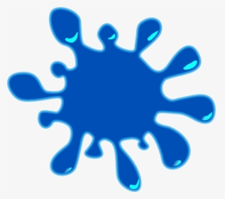 Water Splash Svg Clip Arts - Splash Clip Art, HD Png Download, Transparent PNG