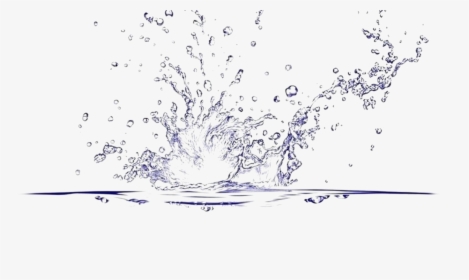 Water Splash Drop - Transparent Splash Water Png, Png Download, Transparent PNG