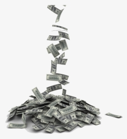 Falling Money Background Png -money Falling Into Pile, - Money Falling Transparent Gif, Png Download, Transparent PNG