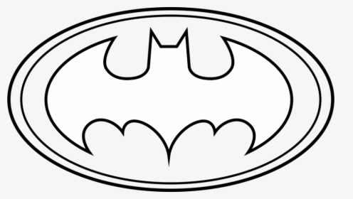 Stock Drawing Outline - Batman Logo Outline, HD Png Download, Transparent PNG