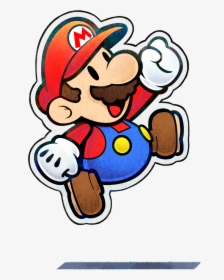 Paper Mario - Mario & Luigi Paper Jam Paper Mario, HD Png Download, Transparent PNG