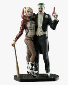 Joker And Harley Quinn 12” Statue - Joker And Harley Quinn Png, Transparent Png, Transparent PNG