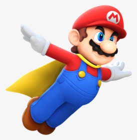 Mario Png - Mario With Cape, Transparent Png, Transparent PNG