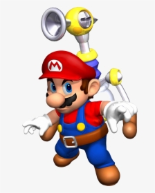 Missile Clipart Super Mario - Super Mario Sunshine Mario, HD Png Download, Transparent PNG