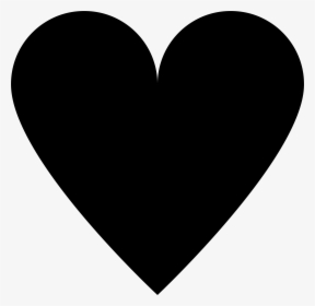 Black Heart Png Clipart Image Free Clipart Image - Instagram Heart White Png, Transparent Png, Transparent PNG