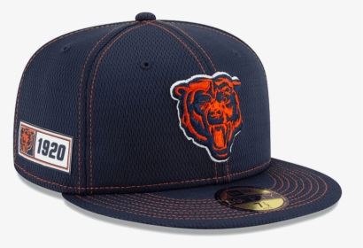 New Era Navy 9fifty Chicago Bears 2019 Nfl Sideline - Chargers 2019 Official Sideline Road Hat, HD Png Download, Transparent PNG
