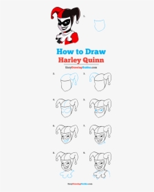 How To Draw Harley Quinn - Draw Angry Birds Step By Step, HD Png Download, Transparent PNG