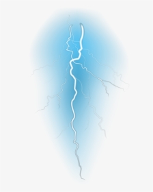 Pin Lightning Strike Clip Art - Realistic Lightning Bolt Transparent, HD Png Download, Transparent PNG
