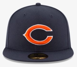 New Era Nfl Chicago Bears Basic 59fifty Navy Fitted - Chicago Bears Transparent Hat, HD Png Download, Transparent PNG