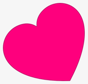 Tilted Heart Pink Clip Art At Clipart Library - Clipart Pink, HD Png Download, Transparent PNG