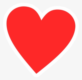 Heart Hearts Emoji Emojis Red Pink Hotpink White Border - 10 ❤, HD Png Download, Transparent PNG