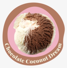 Chocolate Coconut - Gelato, HD Png Download, Transparent PNG