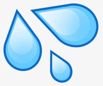 Slim Cardboard Water Drop Emoji Build Head - Clipart Water Drops Png, Transparent Png, Transparent PNG