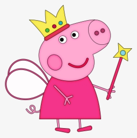 Transparent Family Clipart - Princess Peppa Pig Birthday, HD Png Download, Transparent PNG