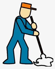 Janitor Clipart Zoo - Clipart Janitor Transparent Background, HD Png Download, Transparent PNG
