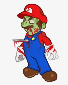 Gambar Super Mario Zombie Png, Transparent Png, Transparent PNG