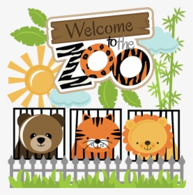 Welcome To The Zoo Clipart, HD Png Download, Transparent PNG