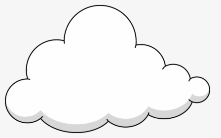 Cloud Animated Clipart Free Best Transparent Png - Cute Cartoon Cloud Png, Png Download, Transparent PNG