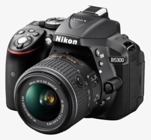 Transparent Background Nikon D5300 Camera - Canon Eos Rebel T6 1300d, HD Png Download, Transparent PNG