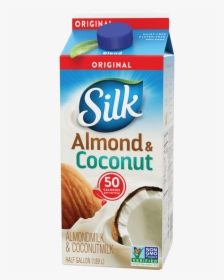 Silk Original Blend Almondmilk & Coconutmilk - Silk Almond And Coconut Milk, HD Png Download, Transparent PNG