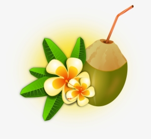 Coconut Cocktail Clip Arts - Hawaii Cocktails Clipart Transparent Background, HD Png Download, Transparent PNG