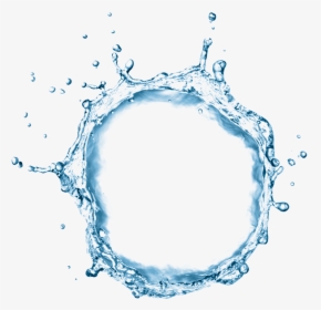 Water, Photography, Download, Blue, Picture Frame Png - Circle Water Splash Png, Transparent Png, Transparent PNG