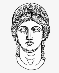 Goddess Hera Juno Free Picture - Ancient Greek Art Drawings, HD Png Download, Transparent PNG