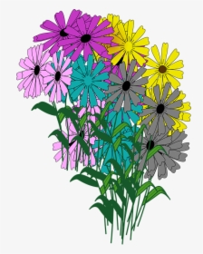 Flowers, Bouquet, Blooms, Blossoms, Colorful, Spring, HD Png Download, Transparent PNG