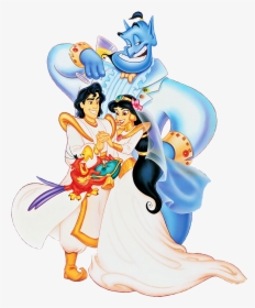 Disney Wedding Png - Jasmine And Aladdin, Transparent Png, Transparent PNG