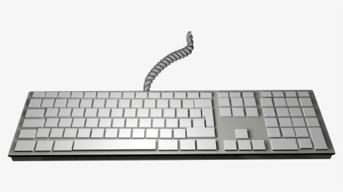Keyboard - Old Keyboard With Trackball, HD Png Download, Transparent PNG