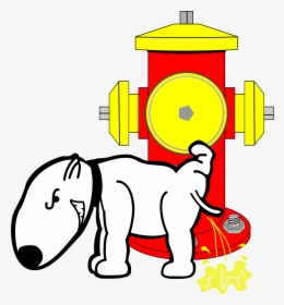 Hydrant & Dog Clip Arts - Hond Plast In Huis, HD Png Download, Transparent PNG