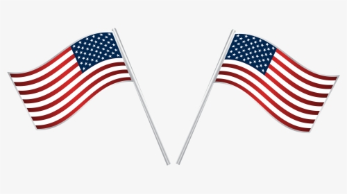 Usa Flags Png Clip Art Image - American Flags Clip Art, Transparent Png, Transparent PNG