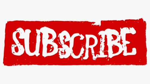 Drawn Subscribe Button Png, Transparent Png, Transparent PNG