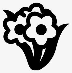 Flower Bouquet Icon - Icon Flowers, HD Png Download, Transparent PNG