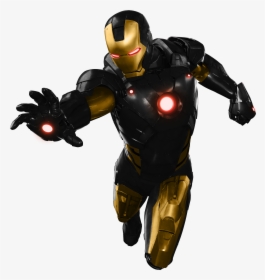 Iron Man Now Armor By 666darks-d5ohgh0 - Black Iron Man Marvel, HD Png Download, Transparent PNG